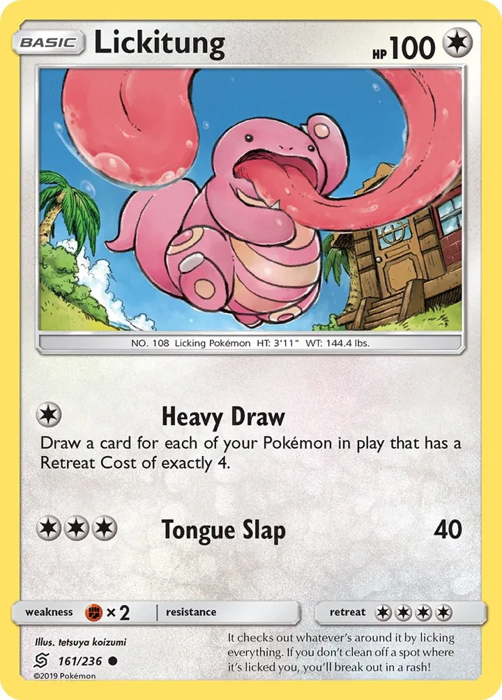 Lickitung, Unified Minds 161/236