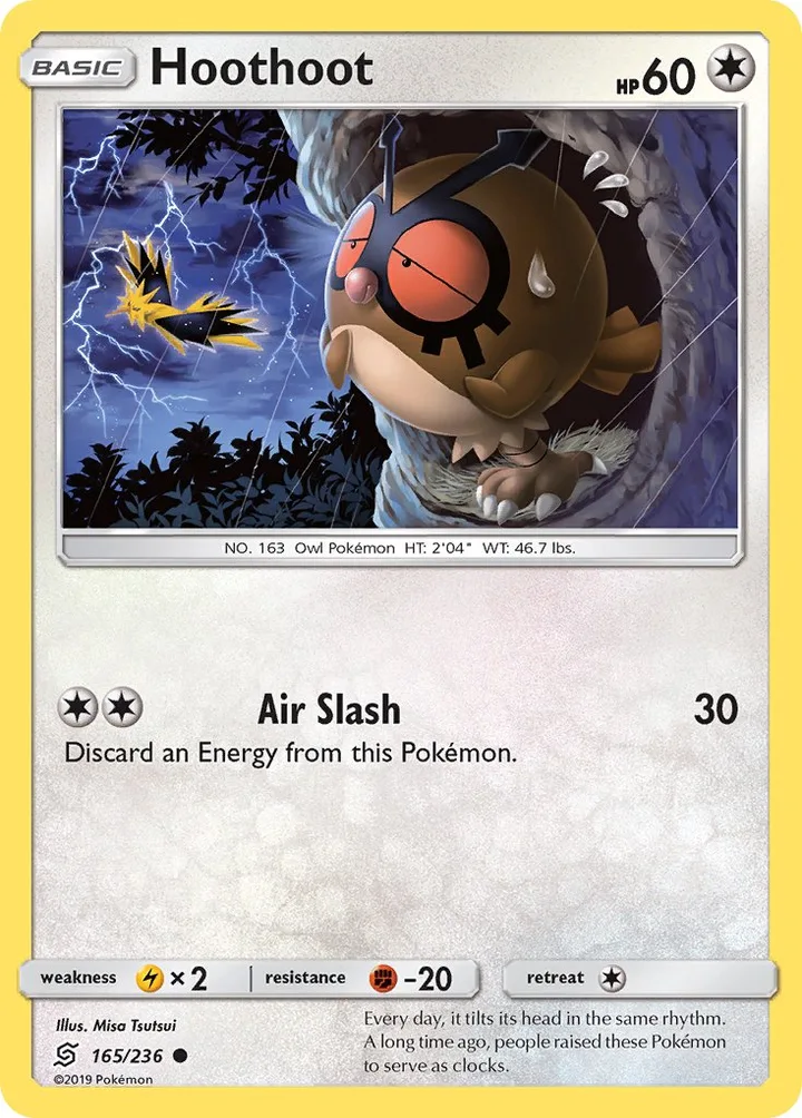 Hoothoot, Unified Minds 165/236
