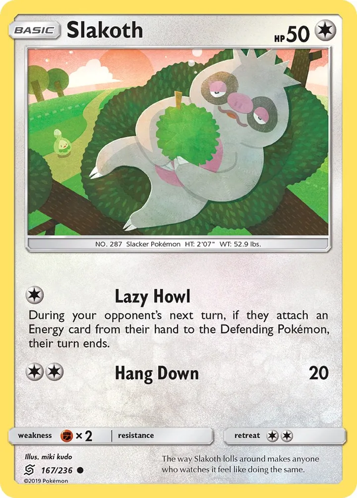 Slakoth, Unified Minds 167/236
