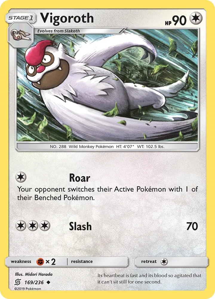 Vigoroth, Unified Minds 169/236
