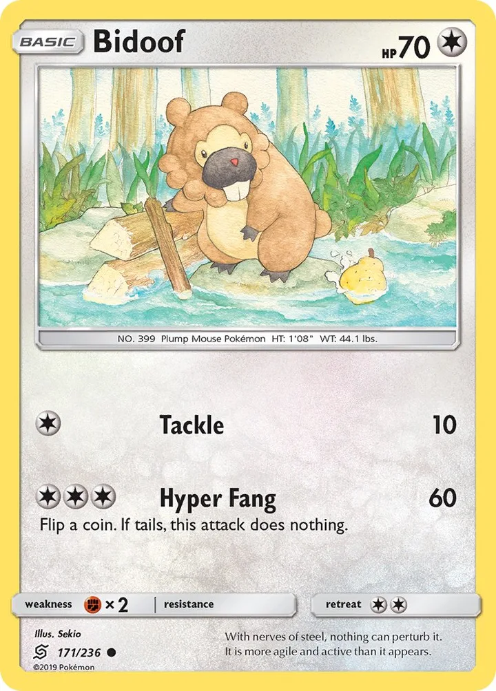 Bidoof, Unified Minds 171/236