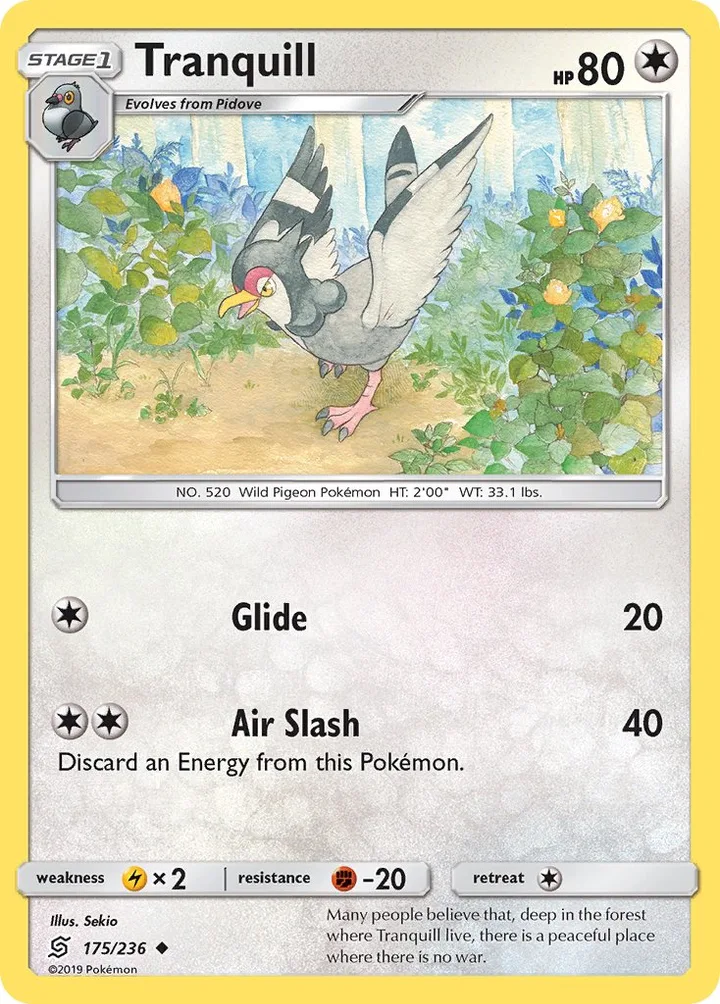 Tranquill, Unified Minds 175/236
