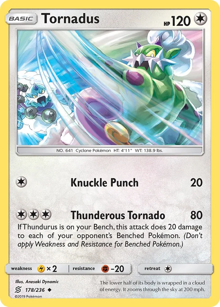 Tornadus, Unified Minds 178/236