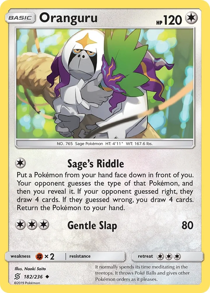 Oranguru, Unified Minds 182/236