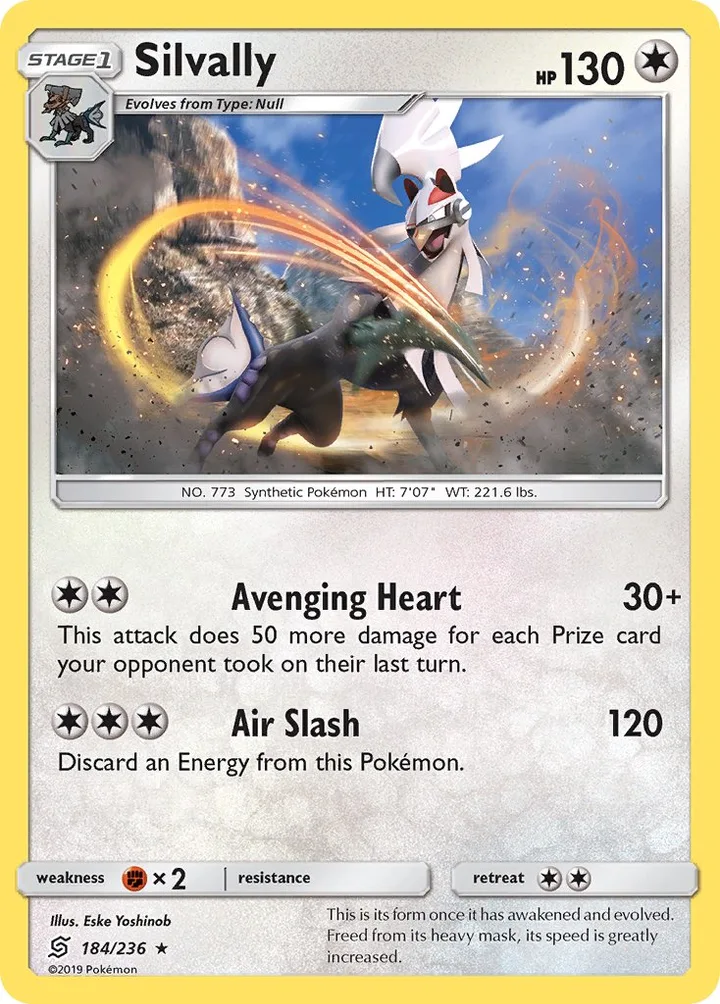 Silvally, Unified Minds 184/236