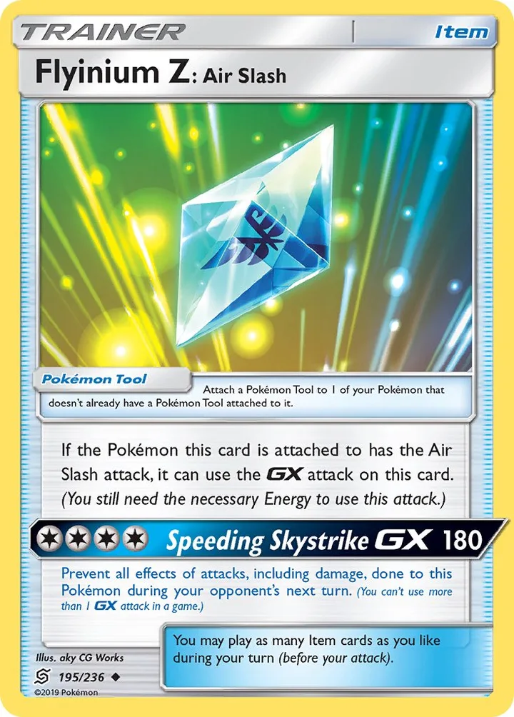 Flyinium Z: Air Slash, Unified Minds 195/236