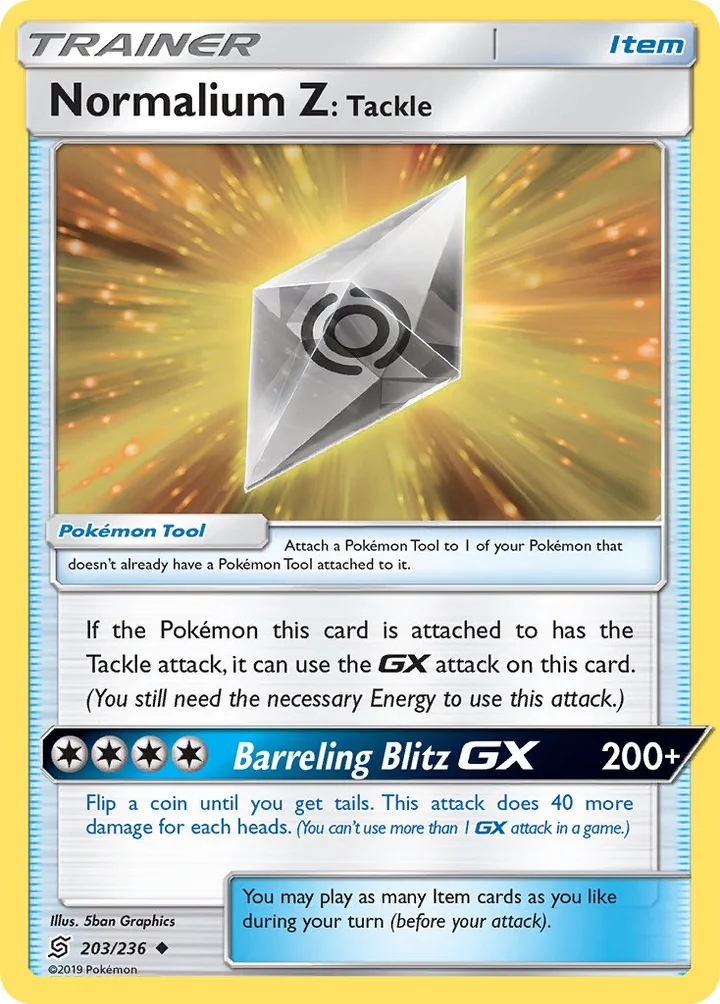 Normalium Z: Tackle, Unified Minds 203/236