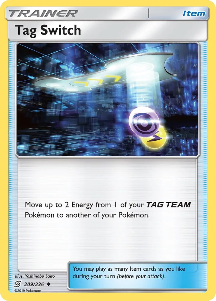 Tag Switch, Unified Minds 209/236