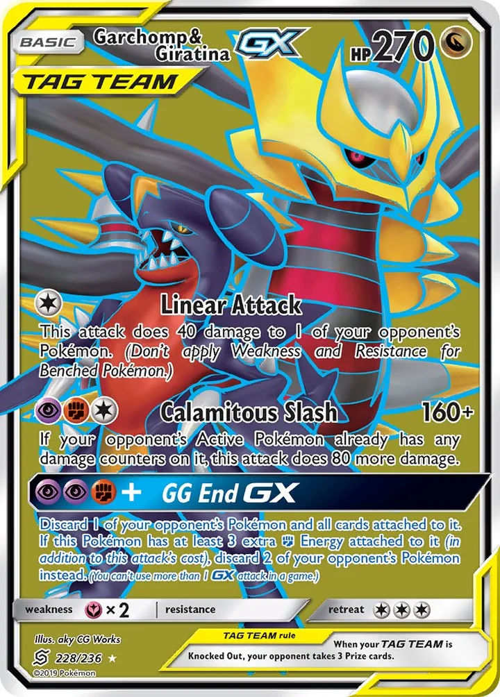 Garchomp & Giratina-GX, Unified Minds 228/236