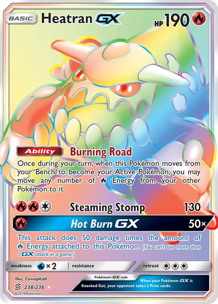 Heatran-GX, Unified Minds 238/236