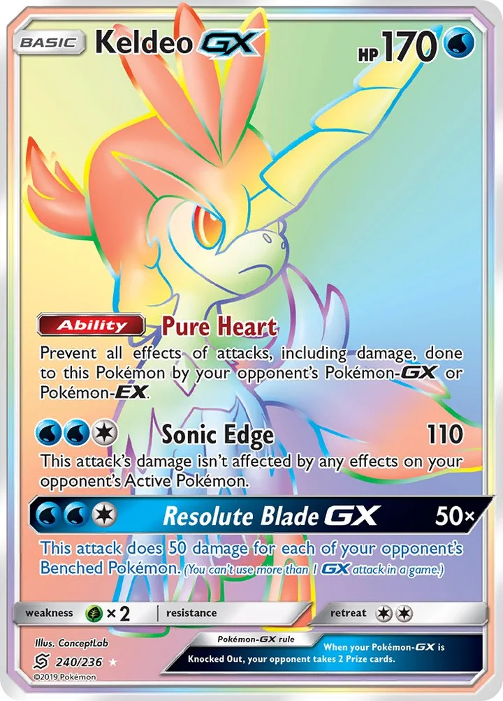 Keldeo-GX, Unified Minds 240/236