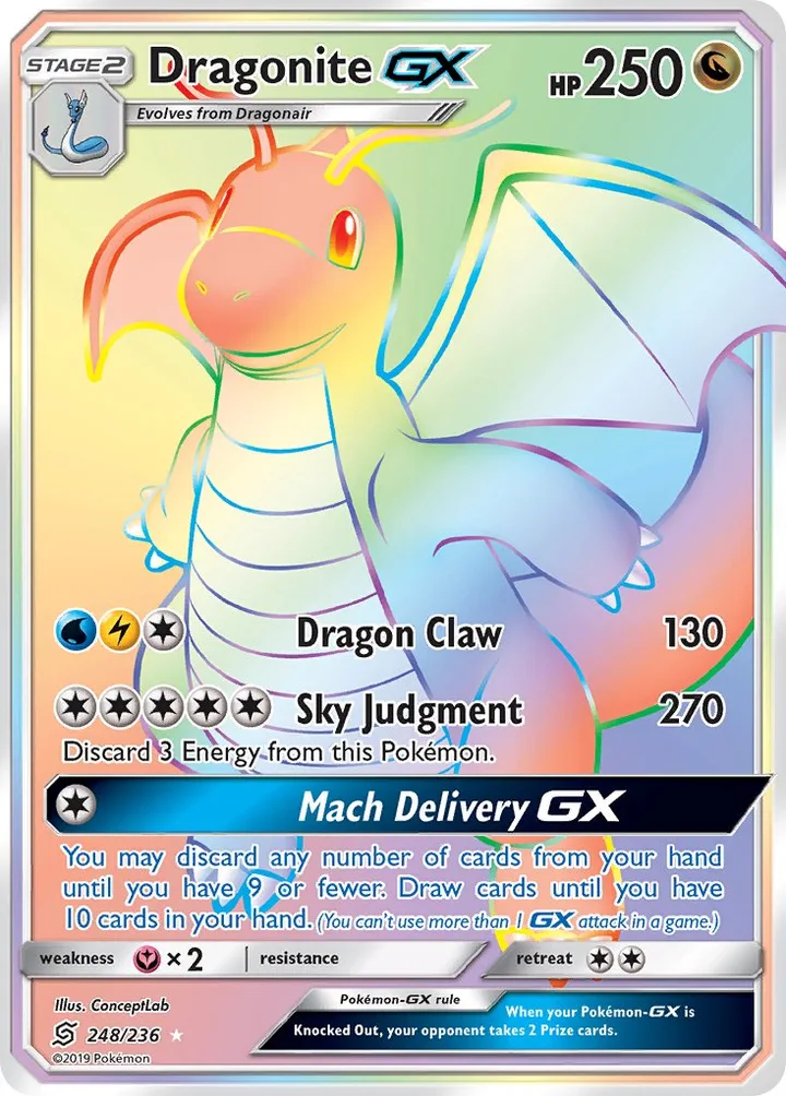 Dragonite-GX, Unified Minds 248/236