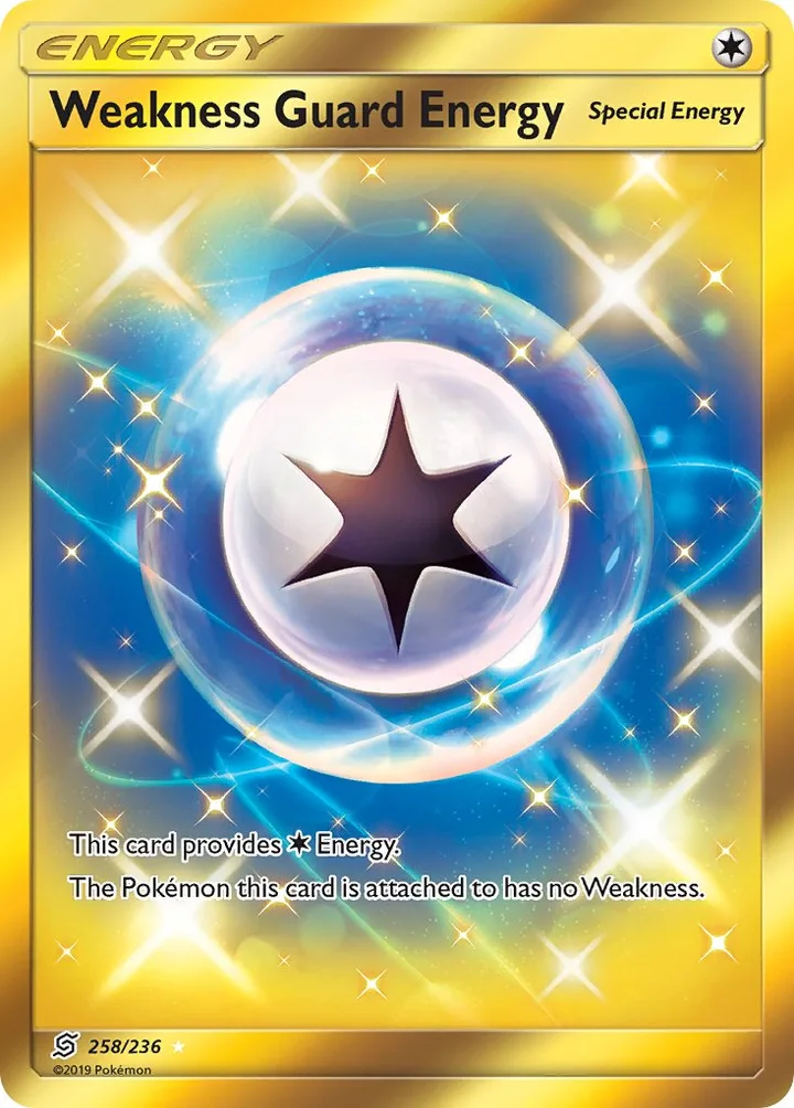 Weakness Guard Energy, Unified Minds 258/236