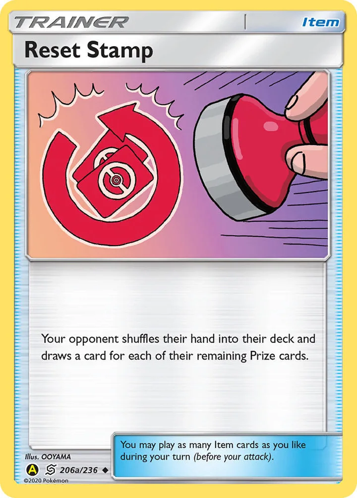 Reset Stamp, Unified Minds 206a/236