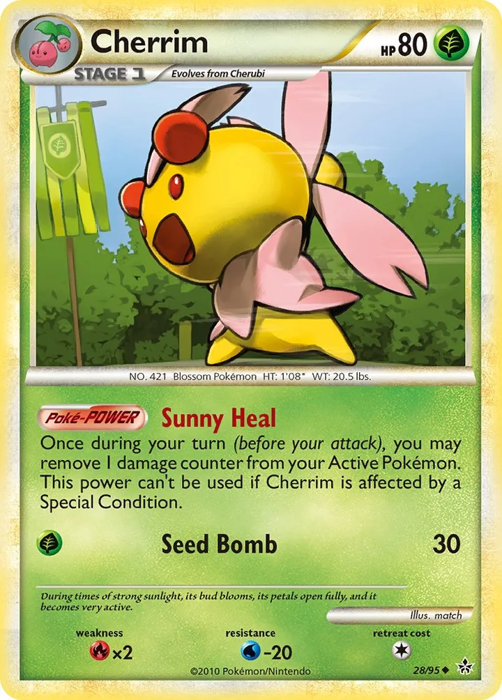 Cherrim, Unleashed 28/95