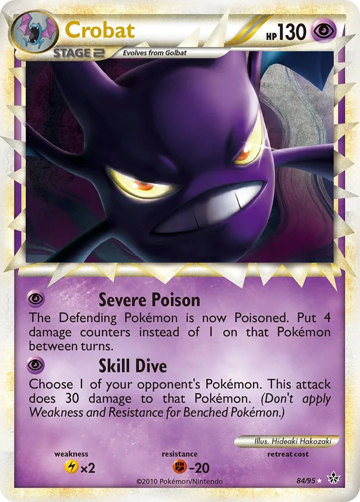 Crobat, Unleashed 84/95