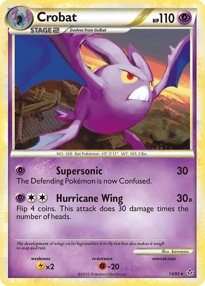 Crobat, Unleashed 14/95