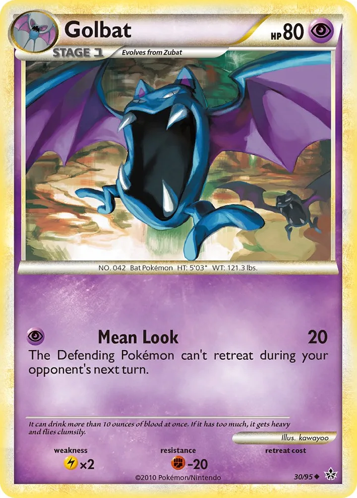 Golbat, Unleashed 30/95