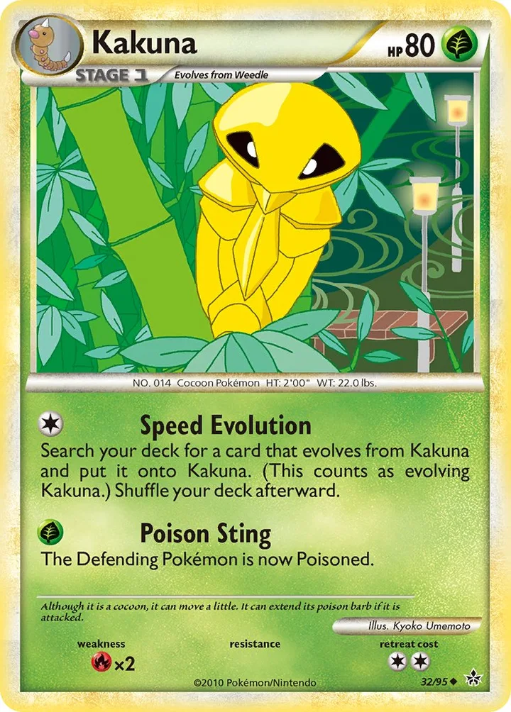 Kakuna, Unleashed 32/95