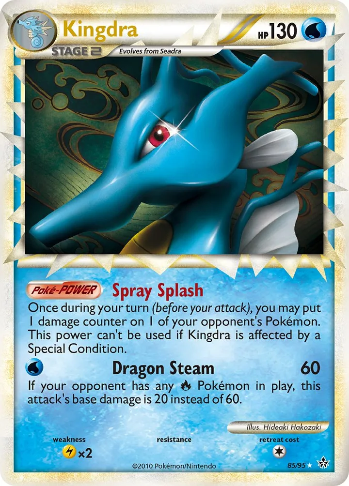 Kingdra, Unleashed 85/95