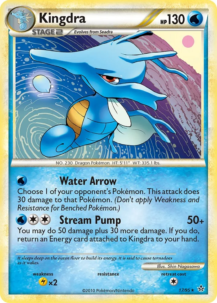 Kingdra, Unleashed 17/95