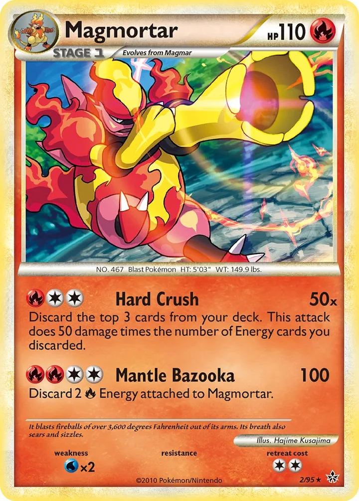 Magmortar, Unleashed 2/95