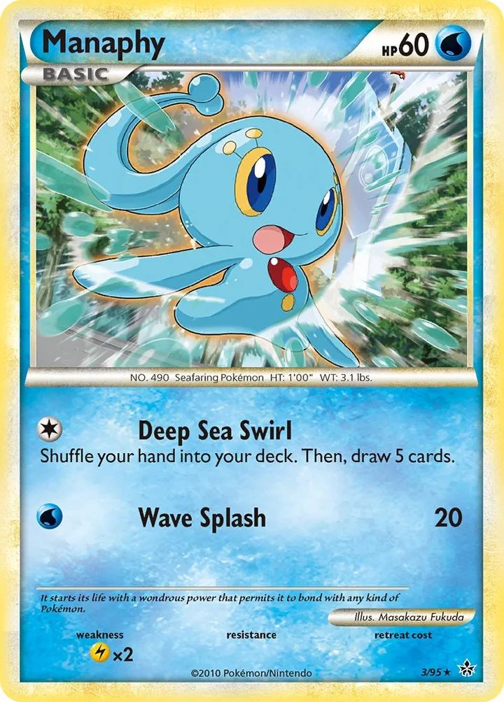 Manaphy, Unleashed 3/95