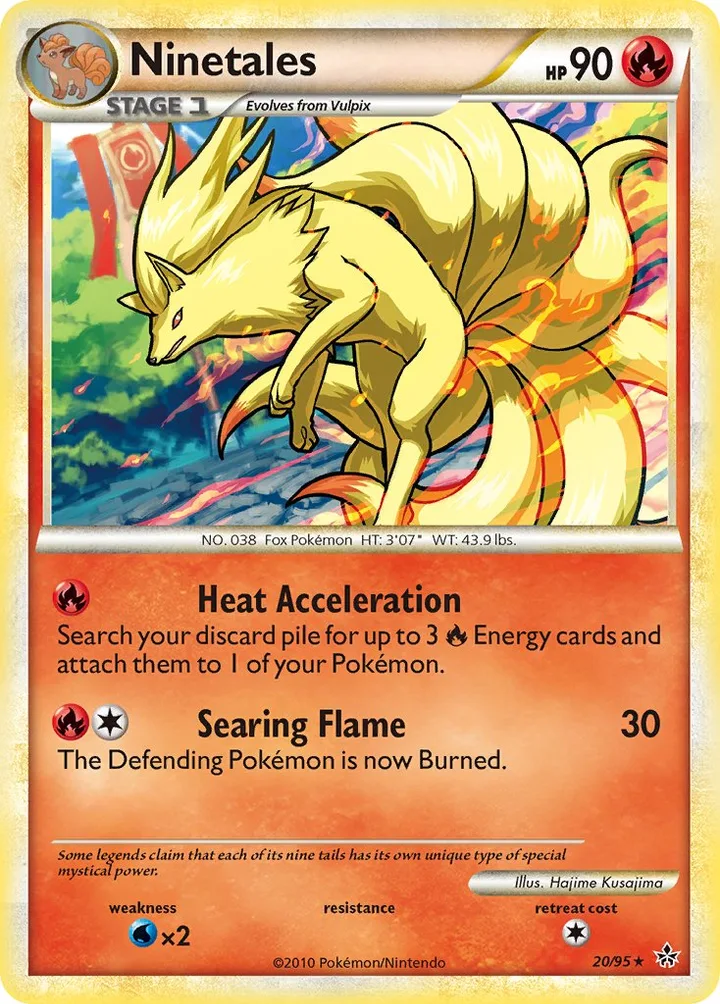Ninetales, Unleashed 20/95