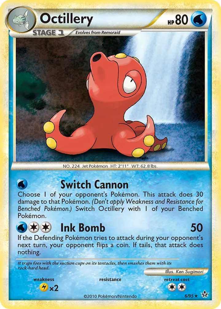 Octillery, Unleashed 6/95