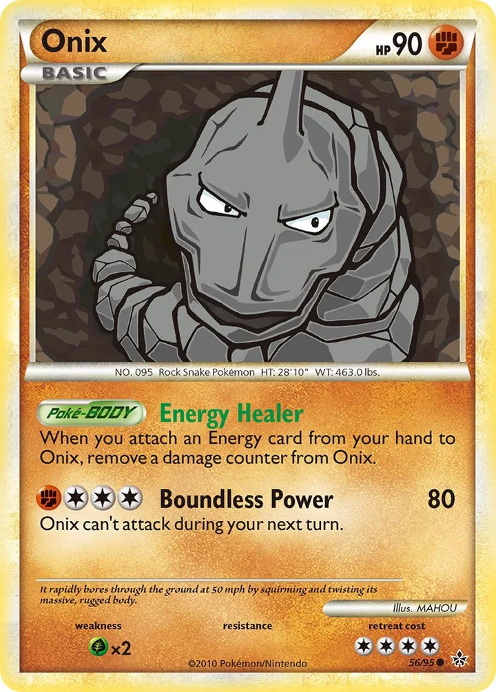 Onix, Unleashed 56/95