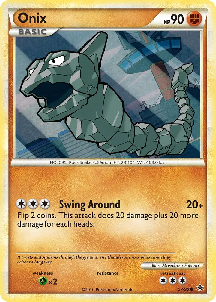 Onix, Unleashed 57/95