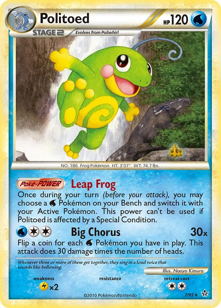 Politoed, Unleashed 7/95