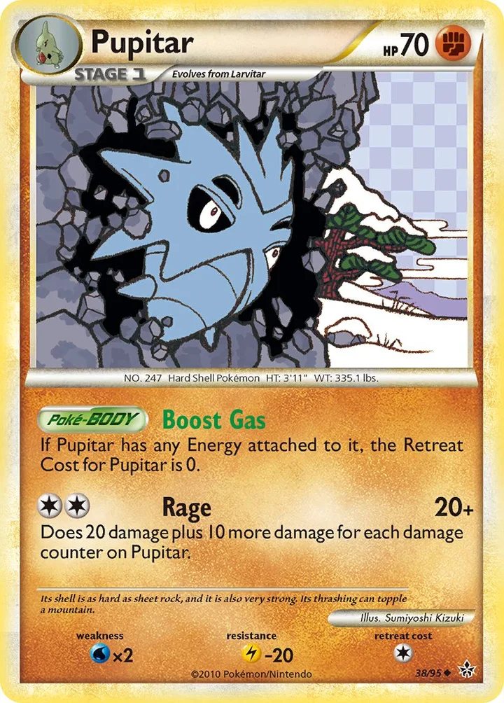 Pupitar, Unleashed 38/95