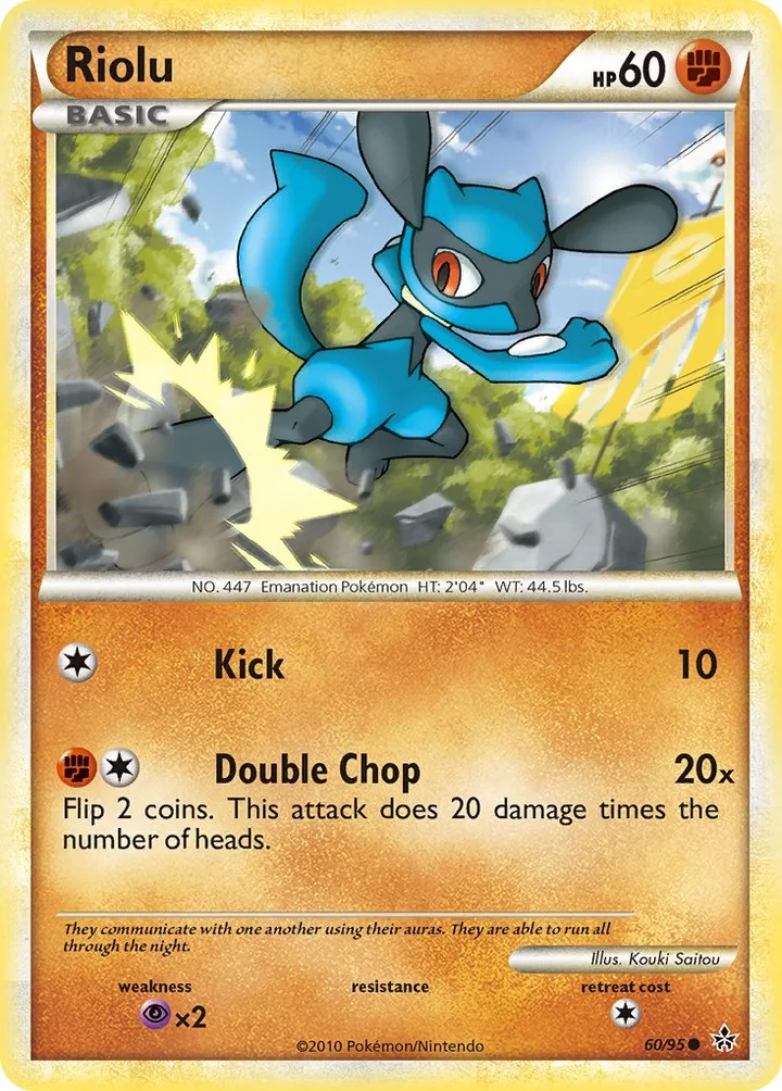 Riolu, Unleashed 60/95