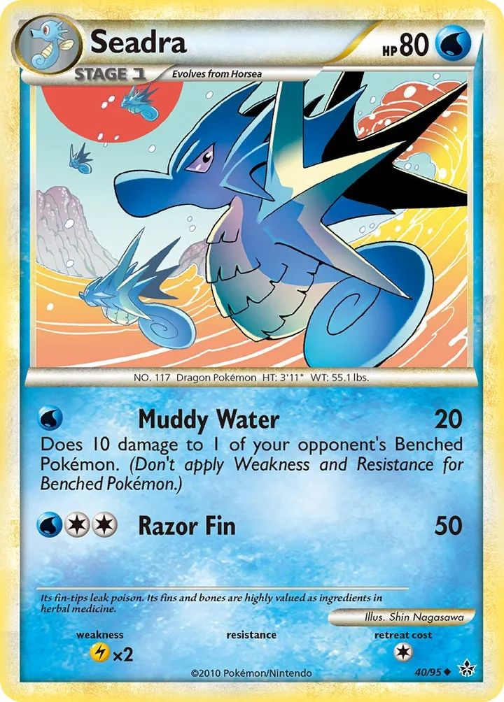 Seadra, Unleashed 40/95