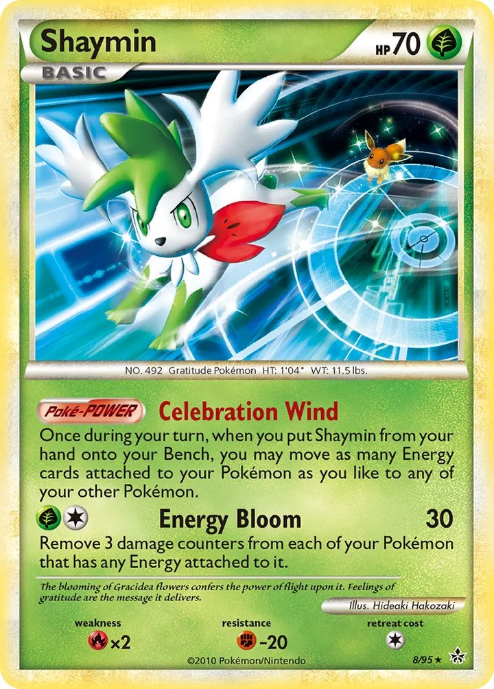Shaymin, Unleashed 8/95