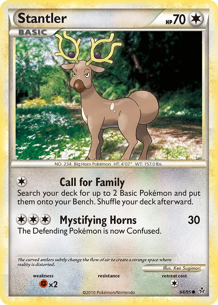 Stantler, Unleashed 64/95