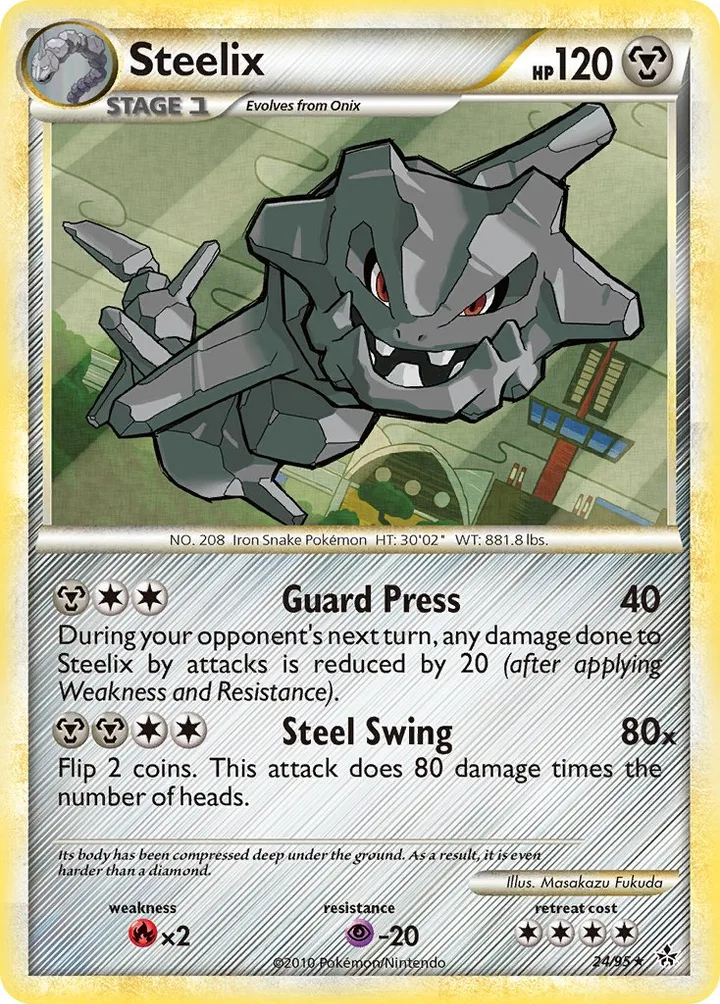 Steelix, Unleashed 24/95