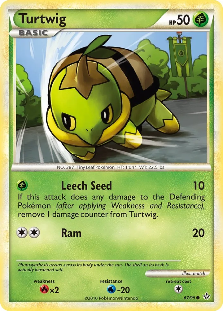 Turtwig, Unleashed 67/95