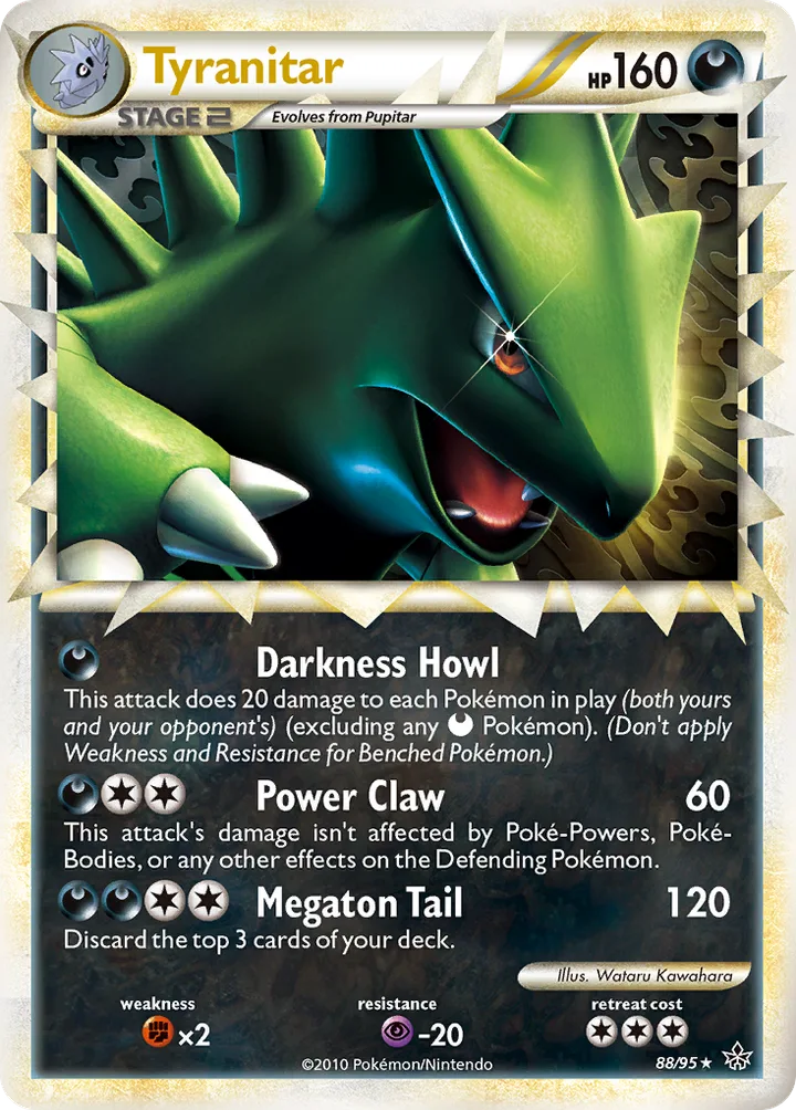 Tyranitar, Unleashed 88/95