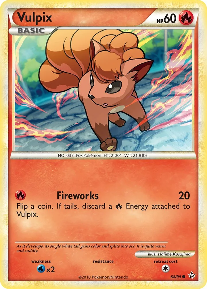 Vulpix, Unleashed 68/95