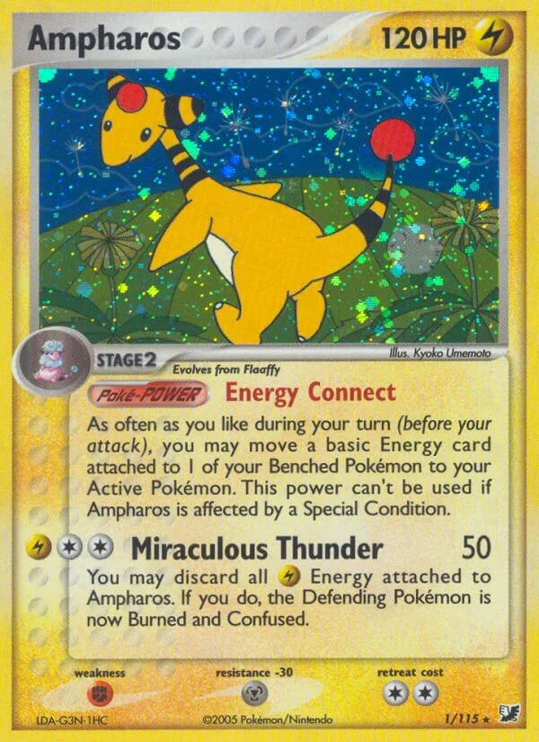 Ampharos, Unseen Forces 1/115