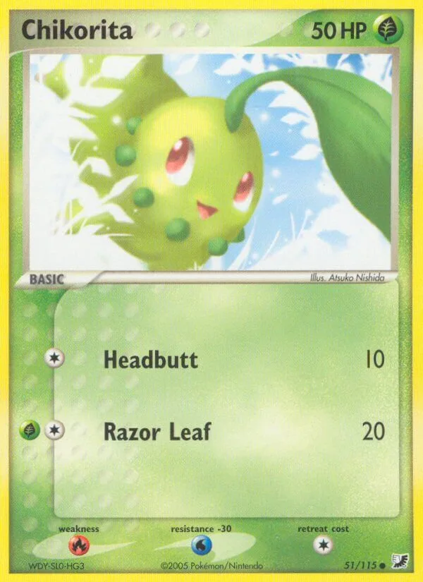 Chikorita, Unseen Forces 51/115