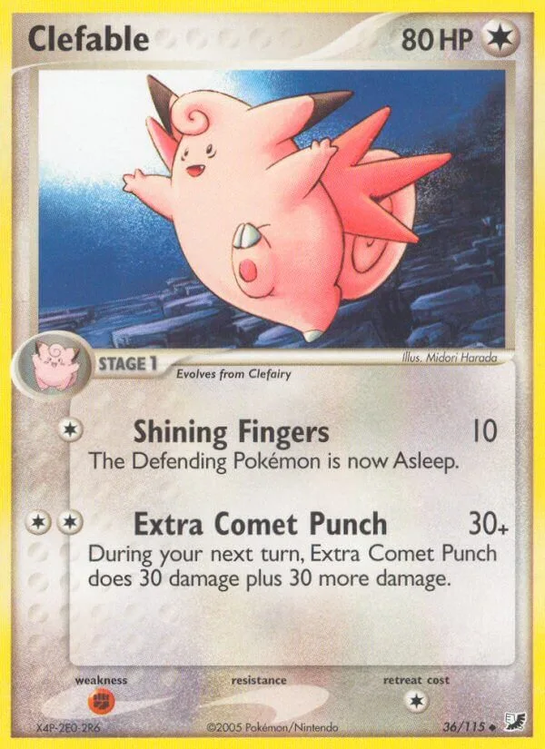 Clefable, Unseen Forces 36/115