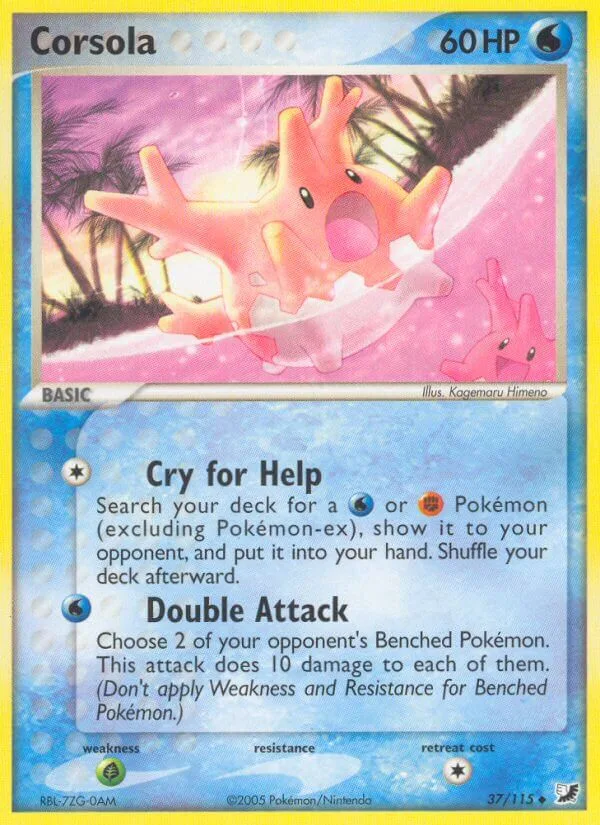 Corsola, Unseen Forces 37/115