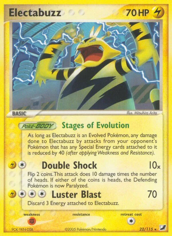 Electabuzz, Unseen Forces 22/115