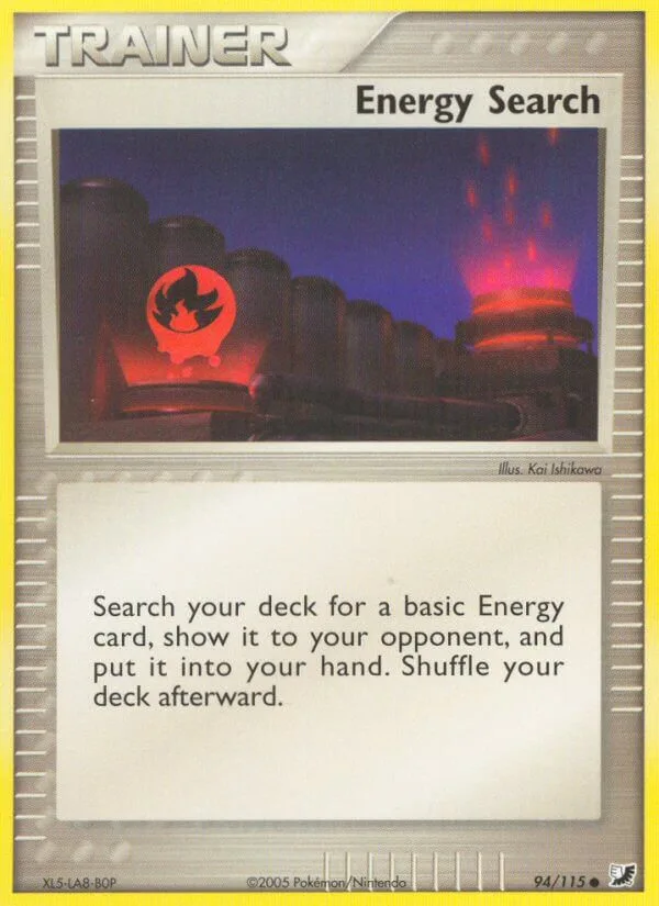 Energy Search, Unseen Forces 94/115