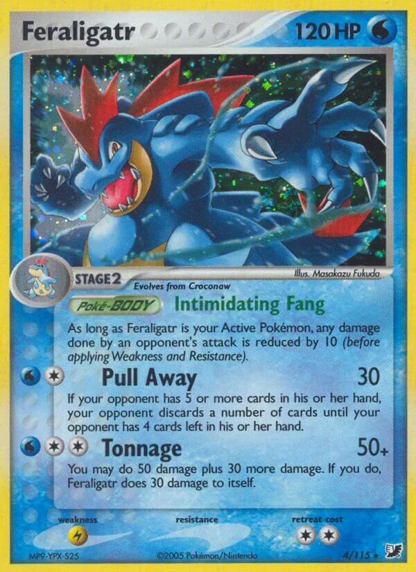 Feraligatr, Unseen Forces 4/115