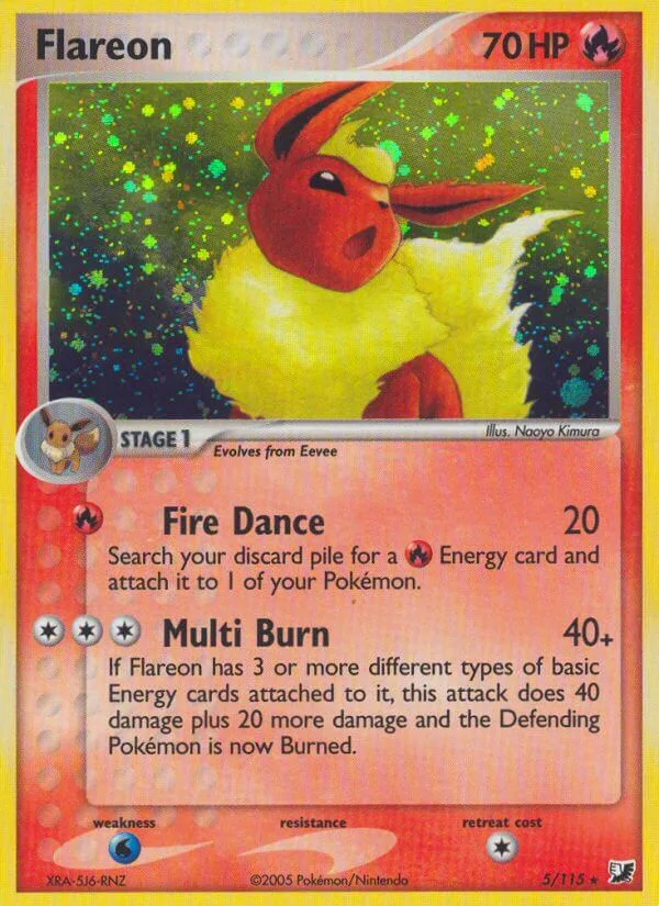 Flareon, Unseen Forces 5/115