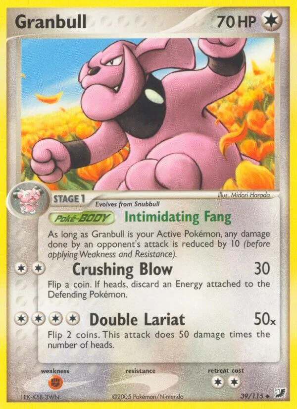Granbull, Unseen Forces 39/115